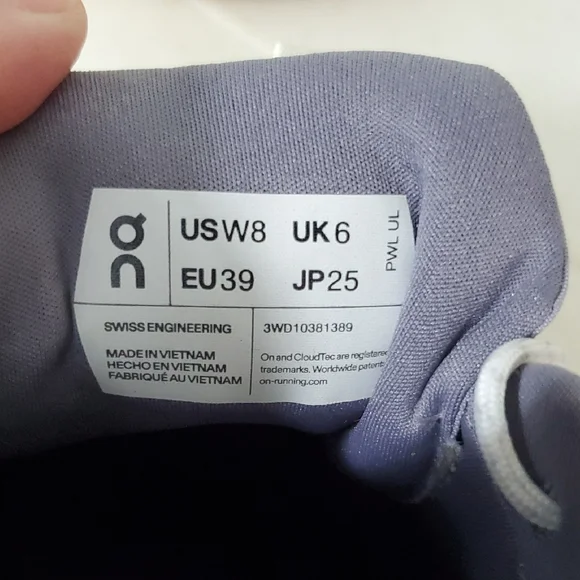 On Running Cloudflex Nova Women's Size 8 Running Shoes Sneakers Fade Moon - Picture 12 of 13